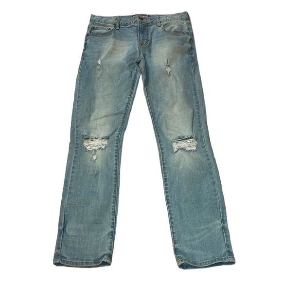 Men’s Arizona Flex denim Skinny jeans, distressed, 30 x 30 - Picture 1 of 7